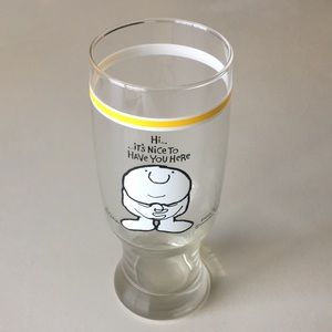 Vintage “Ziggy” tall drinking glass